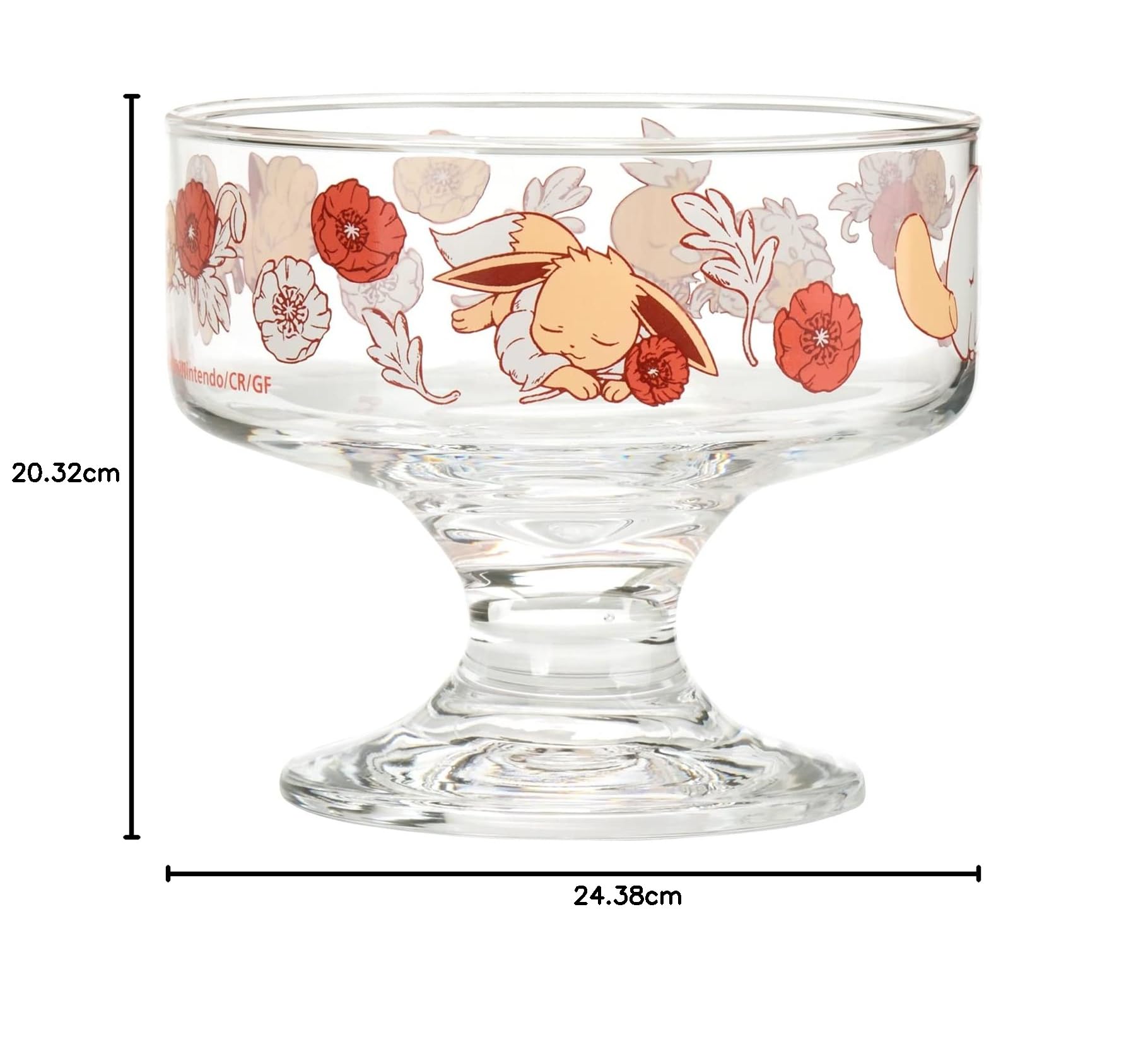 Amazon.co.jp: ポケモンセンターオリジナル デザートグラス Fleur de